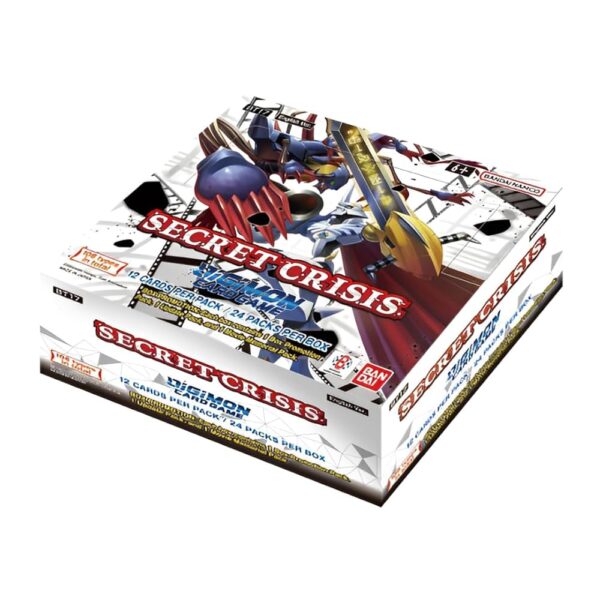 DIGIMON CARD GAME BT17 SECRET CRISIS BOOSTER BOX