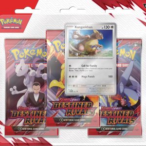 PKM - SCARLET & VIOLET 10 - DESTINED RIVALS 3-PACK BLISTER - KANGASKHAN- EN