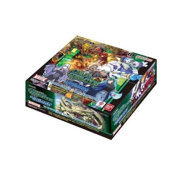 DIGIMON CARD GAME - CHAIN OF LIBERATION EX08 - BOOSTER BOX