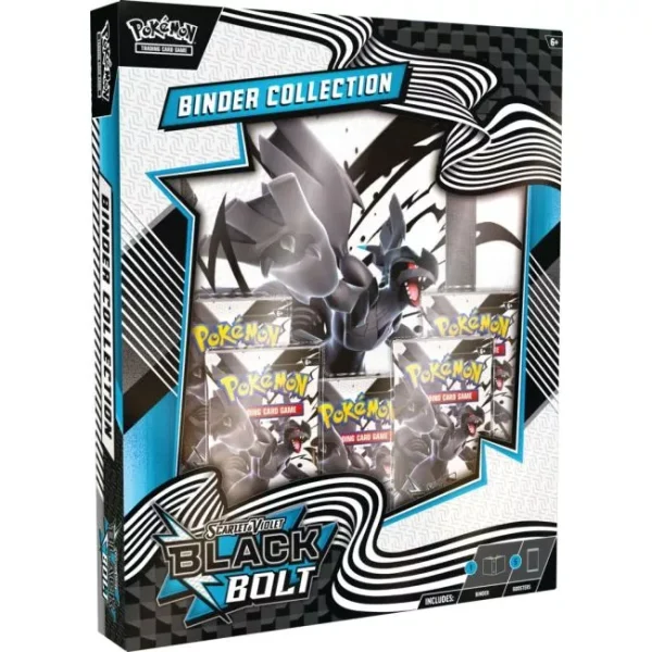 POKEMON TCG - SCARLET & VIOLET 10.5 - BLACK BOLT - BINDER COLLECTION ZEKROM - EN