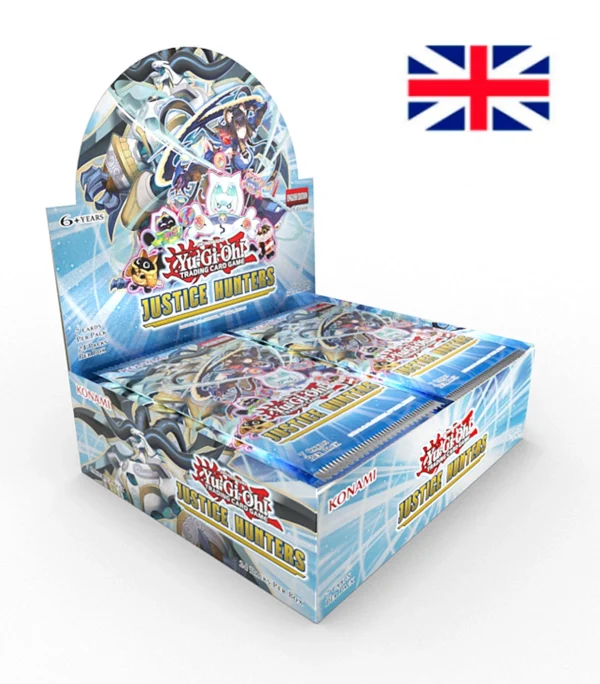 Booster Box Display (24 unidades) Justice Hunters Inglés - Yu-Gi-Oh!