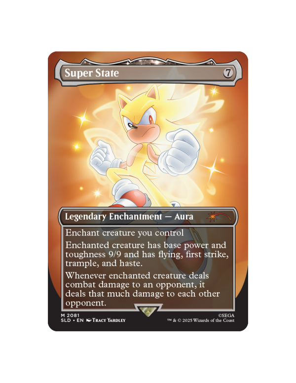 MTG - SONIC - FRIENDS AND FOES SECRET LAIR (NO FOIL) - EN - Imagen 8