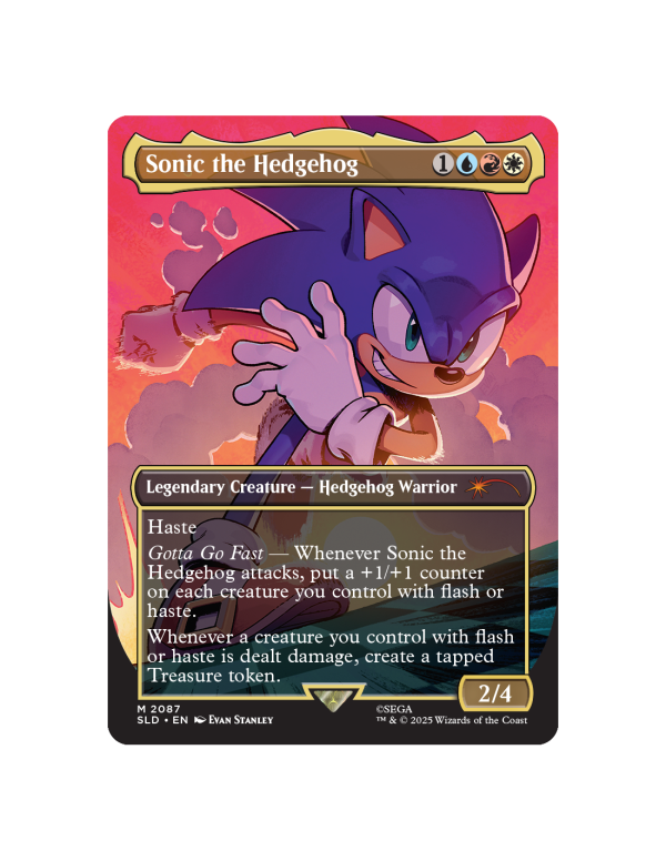 MTG - SONIC - FRIENDS AND FOES SECRET LAIR (NO FOIL) - EN - Imagen 3