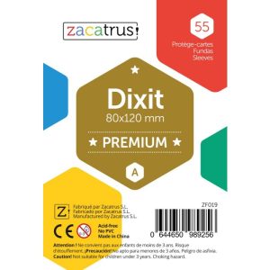 55 FUNDAS ZACATRUS DIXIT PREMIUM (80X120MM)