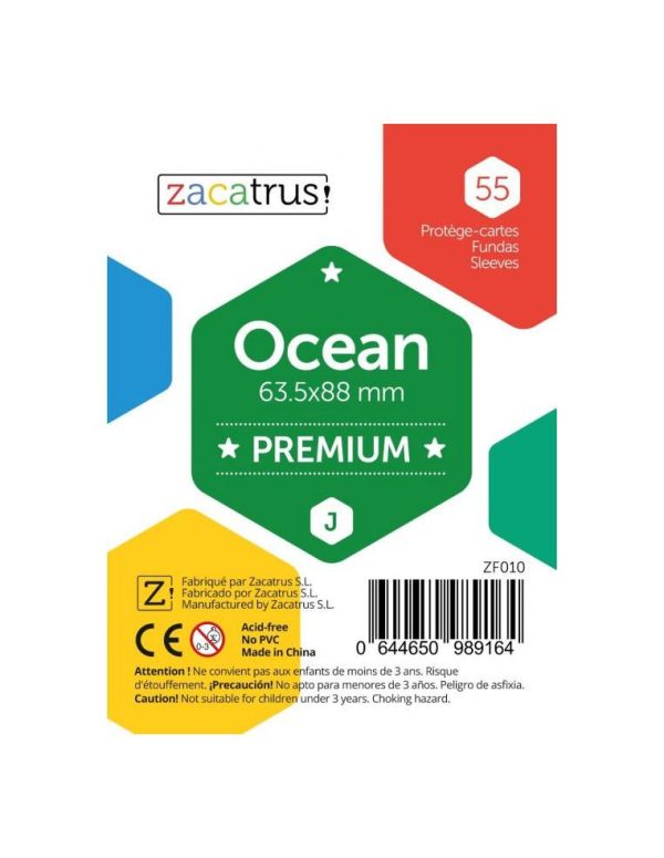 55 FUNDAS ZACATRUS PREMIUM OCEAN 63.5X88