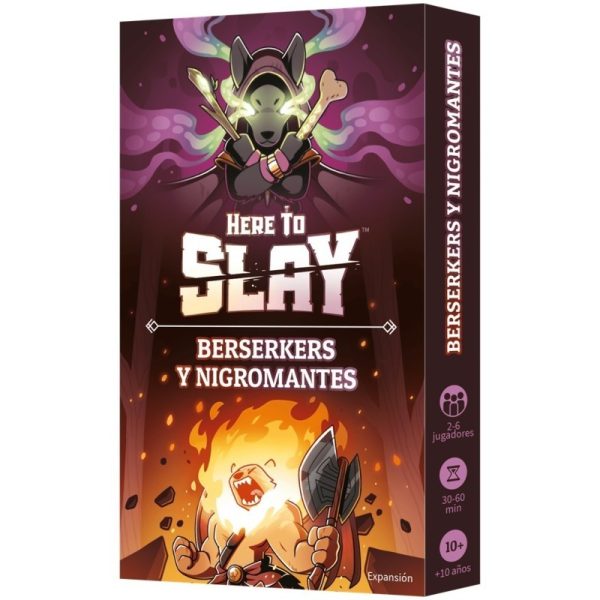 HERE TO SLAY: BERSERKERS Y NIGROMANTES