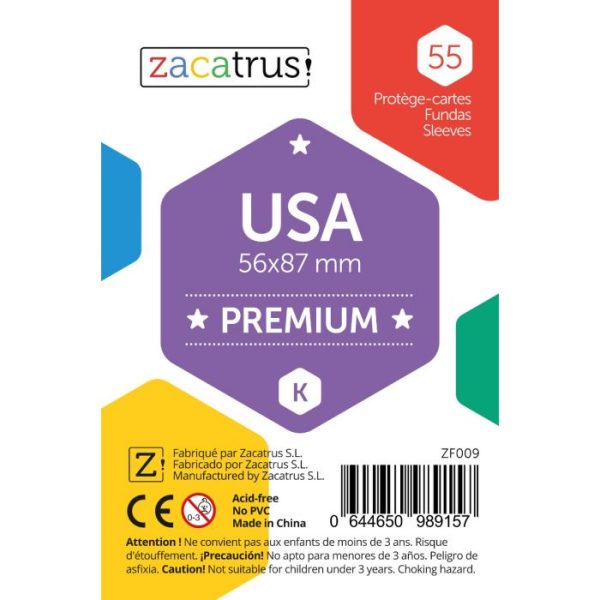 55 FUNDAS ZACATRUS PREMIUM USA 56X87