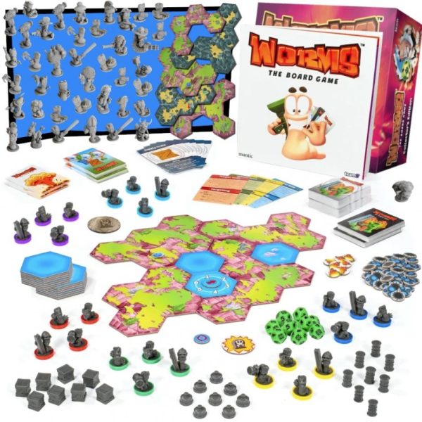 WORMS: THE BOARD GAME MAYHEM EDITION - EN - Imagen 2