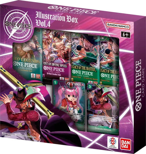 ONE PIECE CARD GAME - ILLUSTRATION BOX VOL.4 IB-04