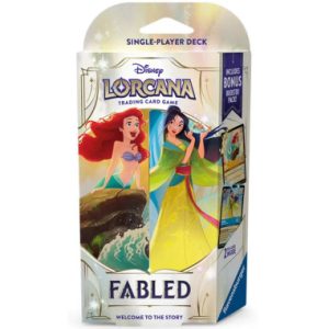 LORCANA TCG - FABLED AMBER & SAPPHIRE DECK - EN