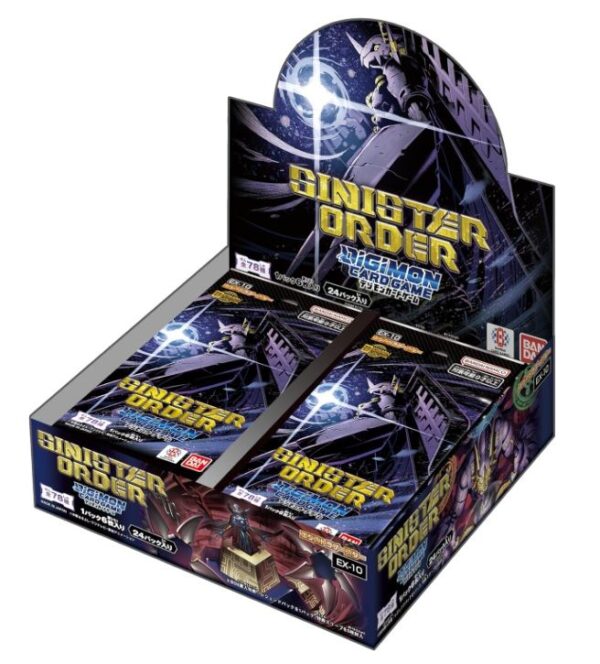 DIGIMON CARD GAME - SINISTER ORDER EX10 - BOOSTER BOX - EN
