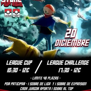 ENTRADA POKEMON LEAGUE CHALLENGE - 20 DICIEMBRE