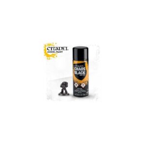 CHAOS BLACK SPRAY PAINT